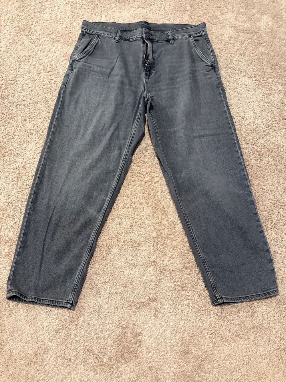 Uniqlo Jeans Men's Size XL Black Denim - Excellent Condition - 015